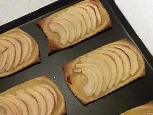 Apple semelles (flat apple tarts) : etape 25
